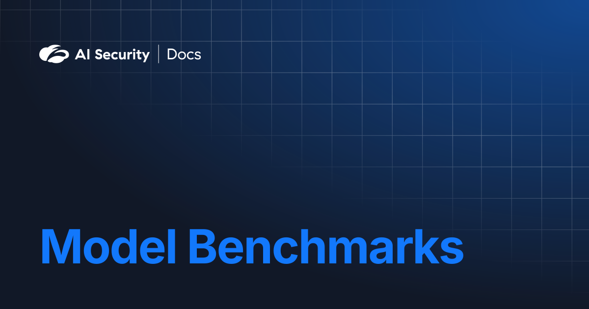 Model Benchmarks | SplxAI Docs